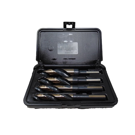 Viking Norseman Drill 4 Piece 9/16" to 1" Heavy Duty Black and Gold Vortex 26443